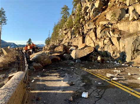 Rockslide at Echo Summit, and our Lincoln Highway Map – Lincoln Highway ...