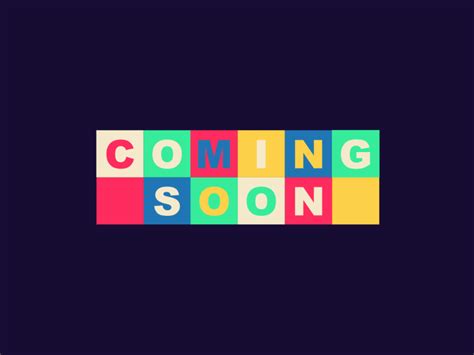 Coming Soon | Motion graphics design, Illustrator design tutorial, Motion design animation