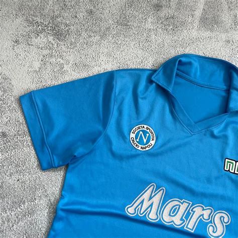 Vintage Vintage Napoli Soccer Jersey Bootleg Streetwear Size L | Grailed