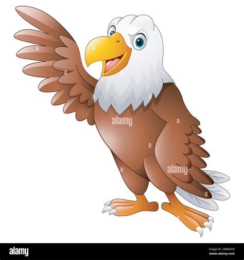 Cartoon eagle hi-res stock photography and images - Alamy