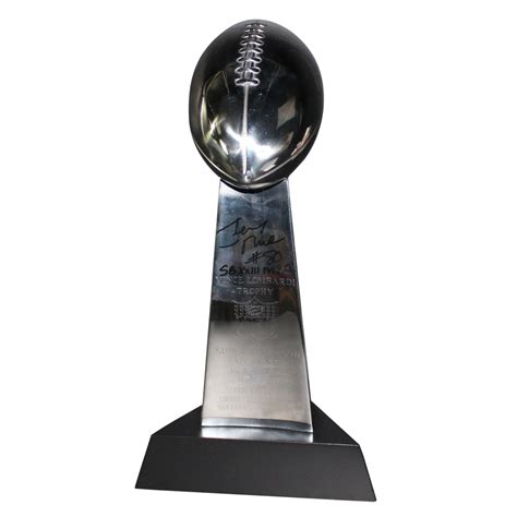 Jerry Rice Signed Super Bowl XXIII Replica Lombardi Trophy Inscribed ...