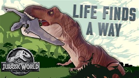 Jurassic World Dinosaur Song: “Life Finds a Way” - Official Lyric Video | Mattel Action! Chords ...