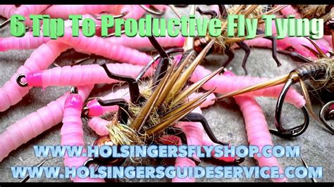 6 Tips To Productive Fly Tying - YouTube