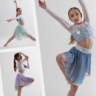 Modern Dance Costumes For Girls