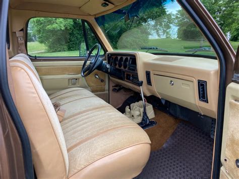 dodge ram brown interior | Barn Finds