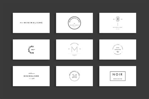 50 Minimalist Fashion Brand Logos