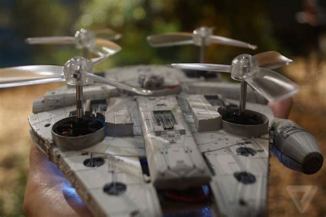 These amazing Star Wars drones let you battle with the Millennium Falcon | The Verge