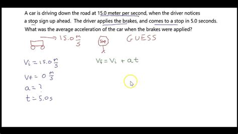 How To Calculate Acceleration Examples