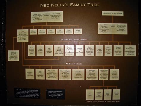 Ned Kelly's family tree | Our class visit to the Old Melbour… | Flickr