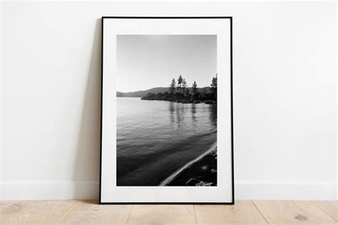 Lake Tahoe Black and White Film Photo Print 062, Photography, Wall ...