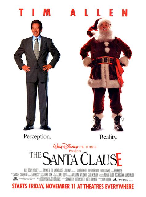 The Santa Clause Movie Poster (#4 of 6) - IMP Awards