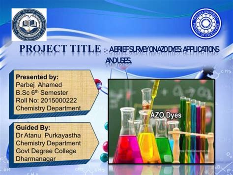 Azo Dyes Application and Effects | PPT