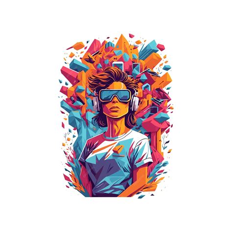 Premium Vector | Colorful illustrations of flat illustration immersive ...