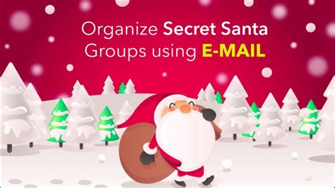 Easily Organize Secret Santa with Secret Santa Organizer Website - YouTube