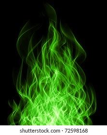 Awesome Green Fire Wallpapers