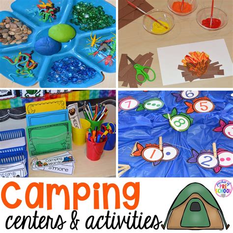 Camping Centers and Activities - Pocket of Preschool