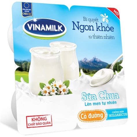 Sữa chua Vinamilk có đường 48 hộp x 100g - Trọn Gói Văn Phòng Phẩm