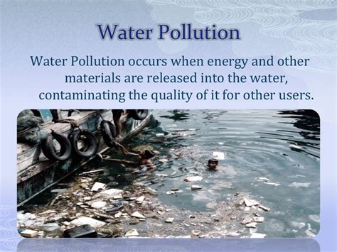 Water pollution ppt