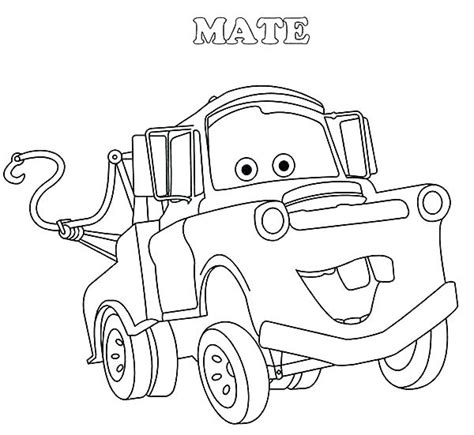 Lightning Mcqueen And Mater Coloring Pages at GetColorings.com | Free printable colorings pages ...