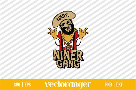 Faithful Bang Bang Niner Gang SVG | Vectoranger