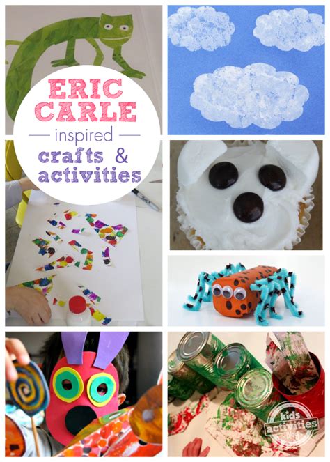 15 Crafts and Activities Inspired by Eric Carle Books | Kids Activities ...