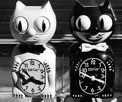 Moving Eye Cat Clock