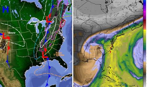 US snow storm MAP: Where is the snow storm in the USA now? | Weather ...