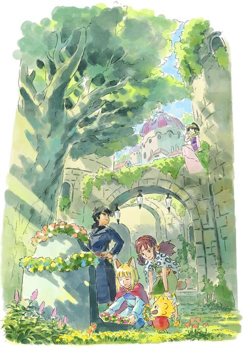 The gorgeous Studio Ghibli-style art of Ni No Kuni II - The Verge