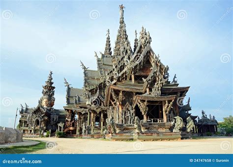 The Sanctuary of Truth stock photo. Image of architecture - 24747658