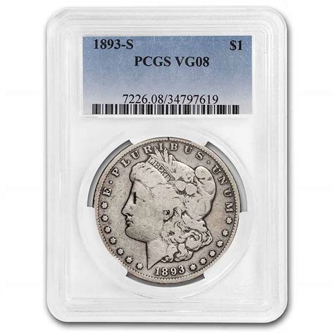 1893-S Morgan Dollar VG-8 PCGS - Walmart.com