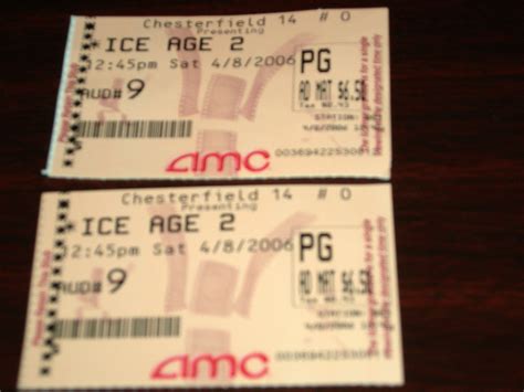 AMC 14 tickets - Chesterfield Mall | movie ticket stubs from… | Flickr