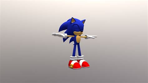 modern sonic- sonic generations - Download Free 3D model by sonicfan1322321 [c214158] - Sketchfab