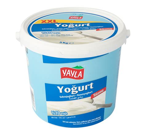 Cream yoghurt (10% fat) 5kg – United Turkish Brands