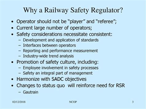 Railway Safety Regulator Project - ppt download