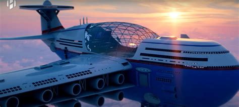 This AI-Piloted Futuristic Flying Nuclear Hotel Concept Will Carry 5000 Passengers Without Ever ...