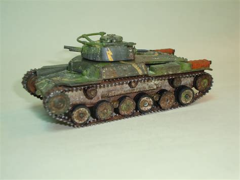 baldyman's braille scale models: Airfix 1/76 Chi Ha tank - Part II