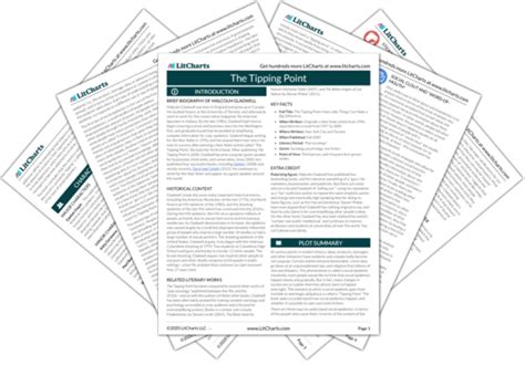 The Tipping Point Introduction Summary & Analysis | LitCharts