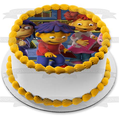 Sid the Science Kid Playground Edible Cake Topper Image ABPID00799 – A Birthday Place