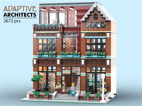 Lego Custom Modular Building MOC [Adaptive Architects] - INSTRUCTIONS ...