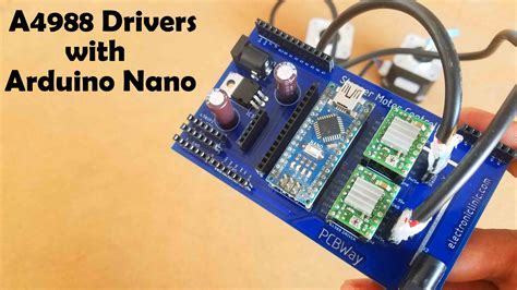 A4988 Stepper Motor Driver With Arduino, NEMA17, A4988, 57% OFF