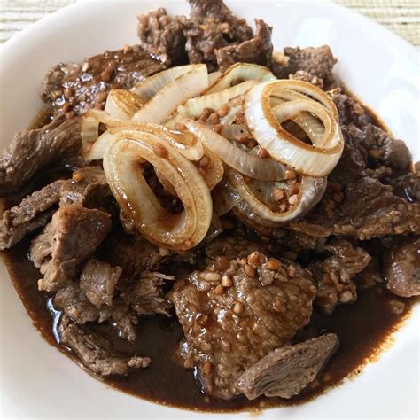 Bistek Tagalog | Recipe | Pilipino food recipe, Bistek recipe, Recipes