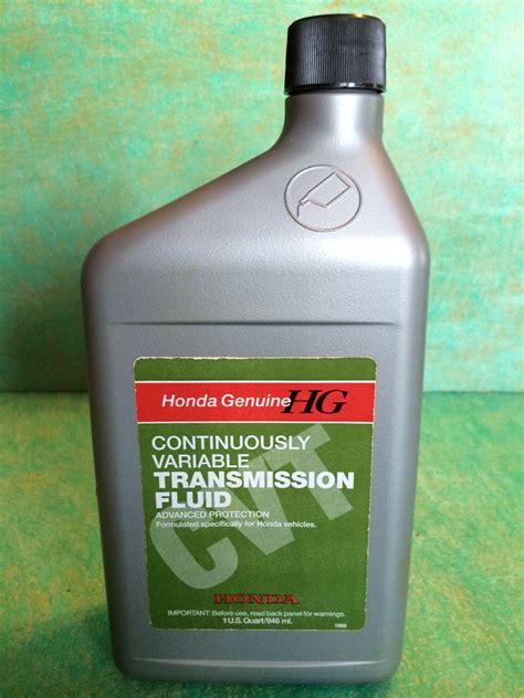 Honda Genuine Continuously Variable Transmission Fluid (CVT) - 08200 ...