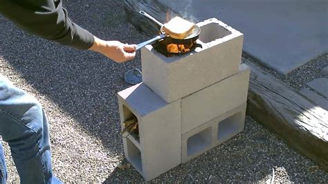 How To Build A 'Four Block' Rocket Stove For Just $8