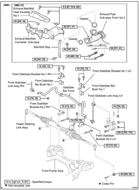 Toyota Highlander Service Manual: Front suspension - Front suspension