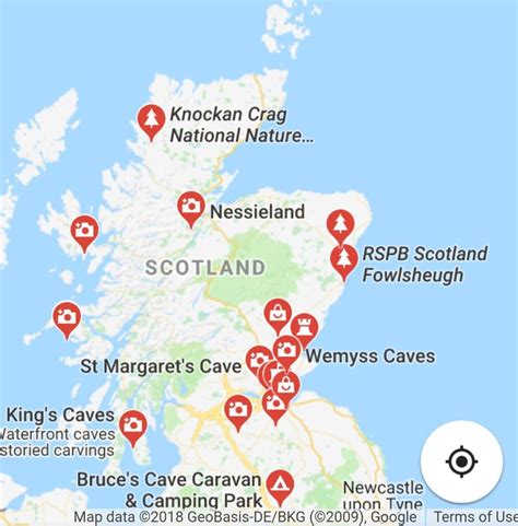 Cave & tourist sites in Scotland. Google Maps. Fingal's Cave. Smoo Cave ...