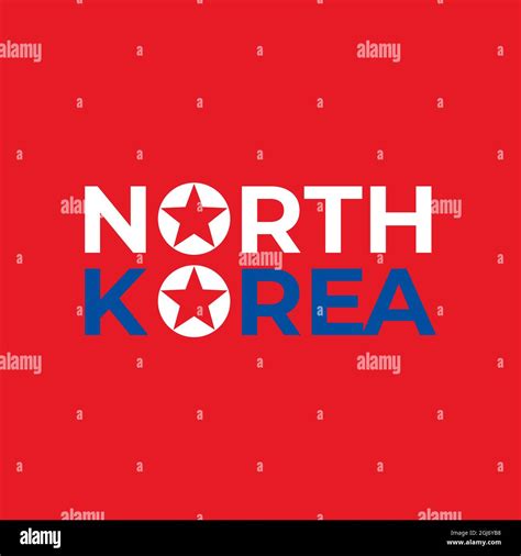 North Korea flag logo design vector template Stock Vector Image & Art - Alamy