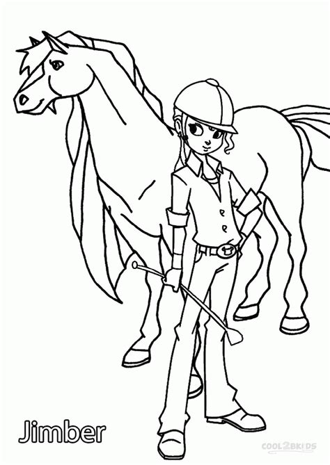 Horseland Printable Coloring Pages - Coloring Home