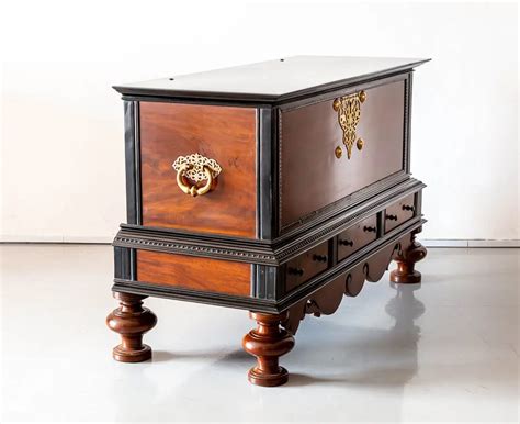 Antique Dutch Colonial Chest - The Past Perfect Collection