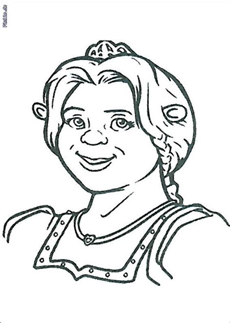 shrek ausmalbilder – Ausmalbilder für kinder | Coloring pages, Shrek, Princess fiona