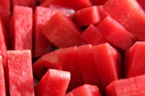 Watermelon Slices Background Stock Photo - Image of vegetarian, texture ...